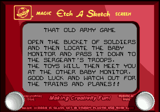 Toy Story screenshot 5 for Sega Mega Drive
